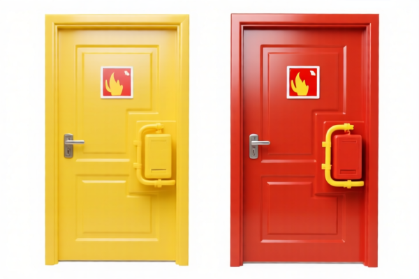 Plastic Fireproof Doors