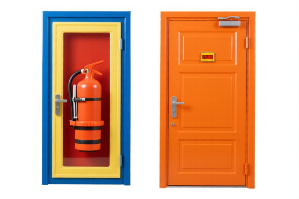 Plastic Fireproof Doors