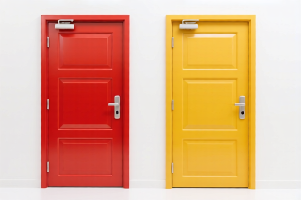 Plastic Fireproof Doors