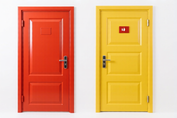 Plastic Fireproof Doors
