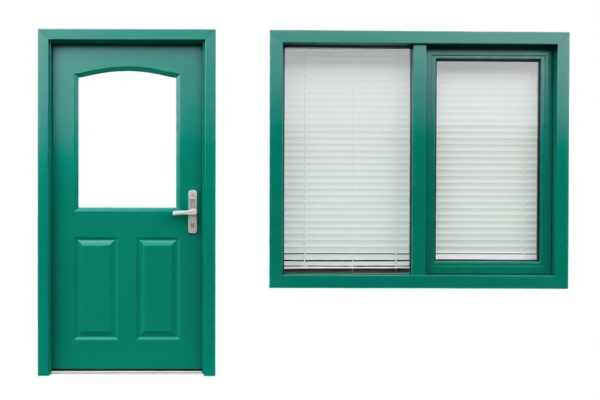 Plastic commercial doors and windows