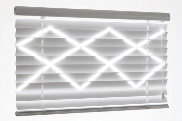 Plastic Venetian Geometric Blinds