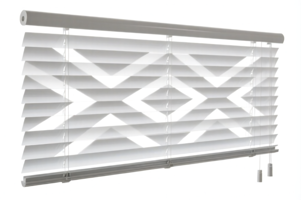 Plastic Venetian Geometric Blinds