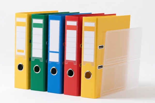 Plastic File Folders