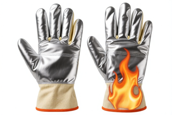Seamless Flame Retardant Gloves of Other Materials