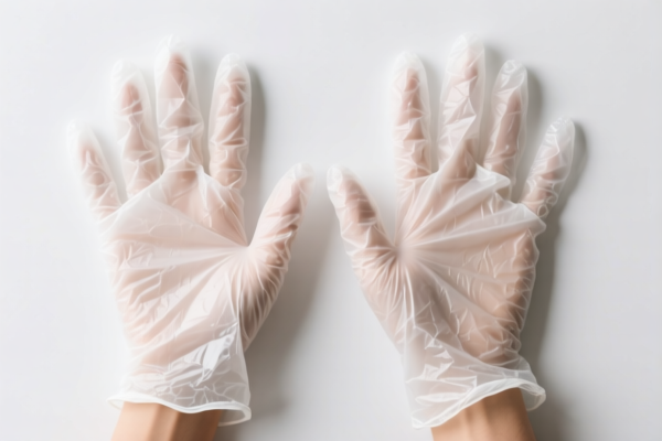 Disposable Coating Plastic Gloves