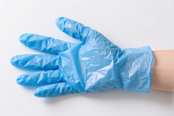 Disposable Food Processing Plastic Gloves
