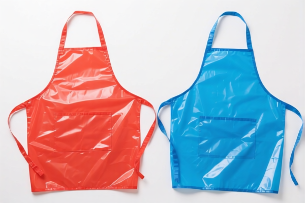 Plastic aprons (oil