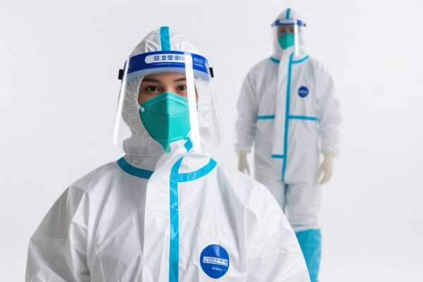 Plastic chemical protective suits