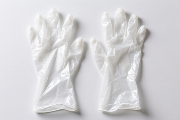 Image for Plastic cleaning gloves