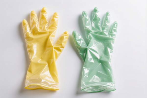 Image for Plastic cleaning gloves
