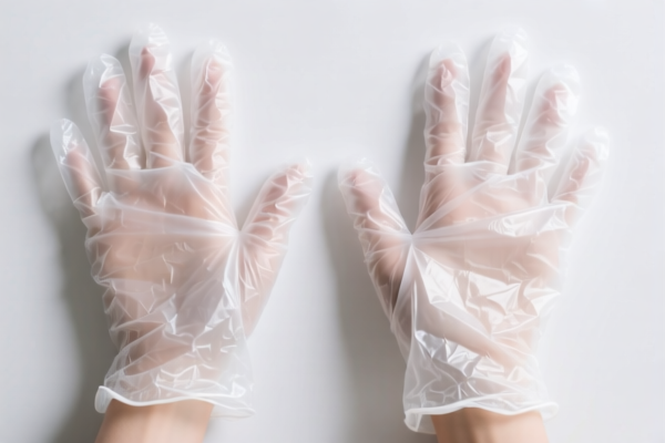 Image for Plastic disposable gloves