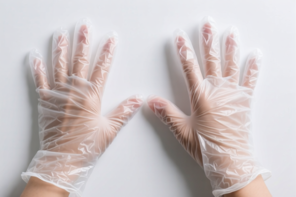 Image for Plastic disposable gloves