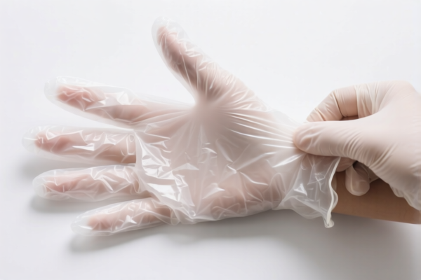 Image for Plastic food grade gloves