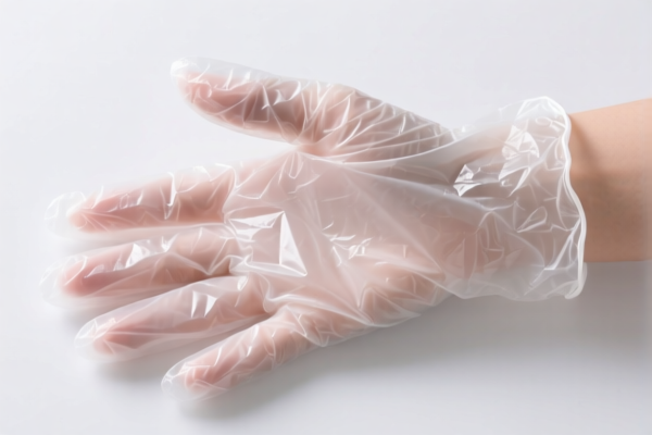 Image for Plastic food grade gloves