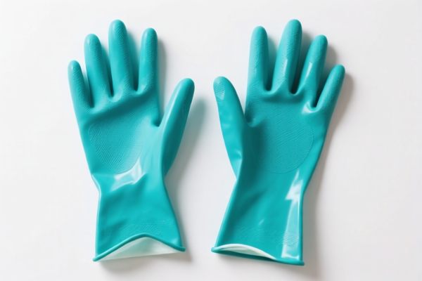 Image for Plastic gardening gloves