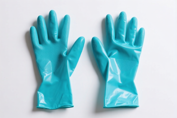 Image for Plastic gardening gloves