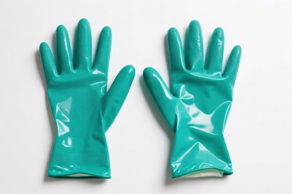 Image for Plastic gardening gloves