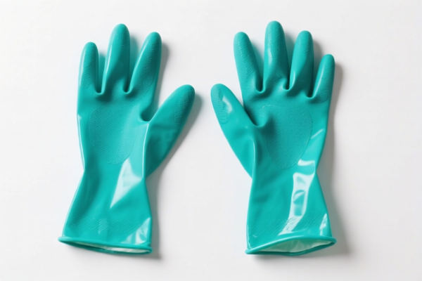 Image for Plastic gardening gloves