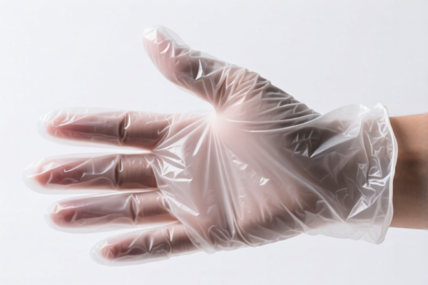 Plastic gloves (food processing)