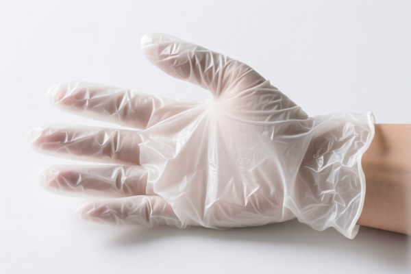 Plastic gloves (industrial)