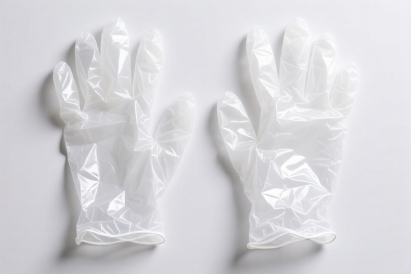 Plastic gloves (industrial)