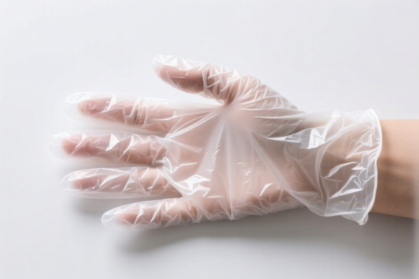 Plastic gloves (industrial)