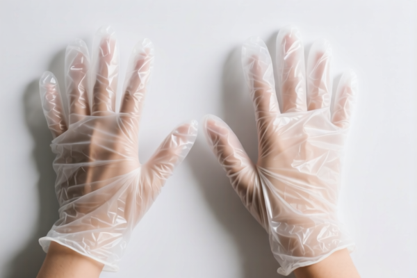 Plastic gloves (outdoor)