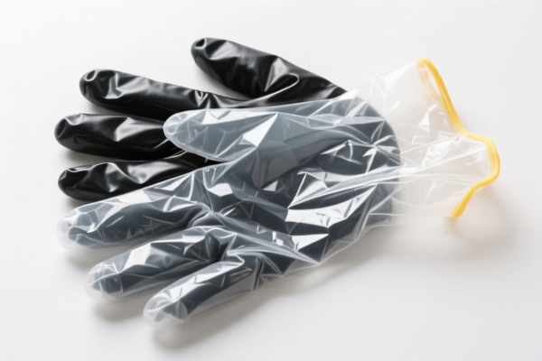 Image for Plastic heavy duty gloves
