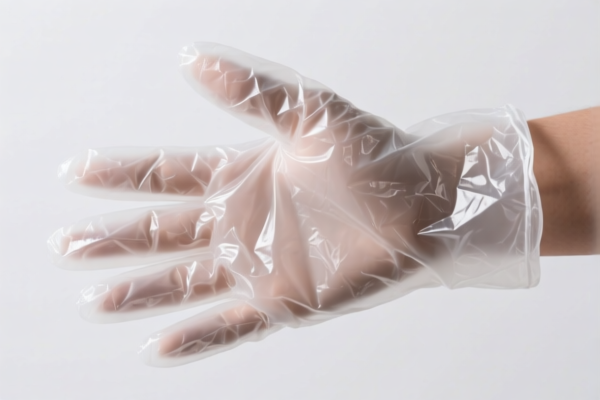 Image for Plastic heavy duty gloves