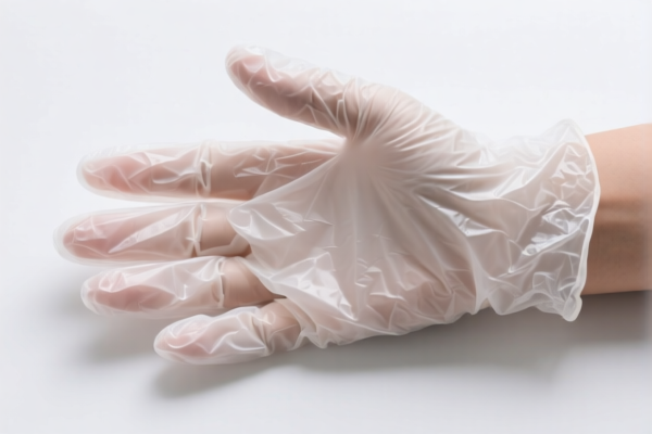 Image for Plastic medical gloves