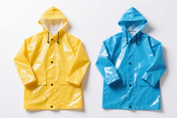 Image for plastic rainwear exporter