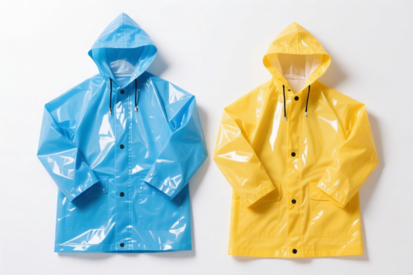 Image for plastic rainwear exporter