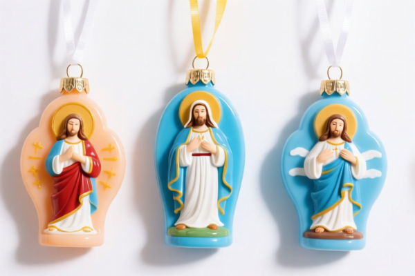 Plastic Religious Art Ornaments