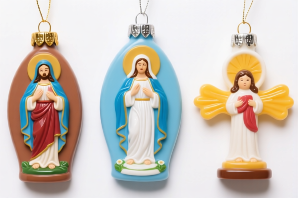Plastic Religious Art Ornaments
