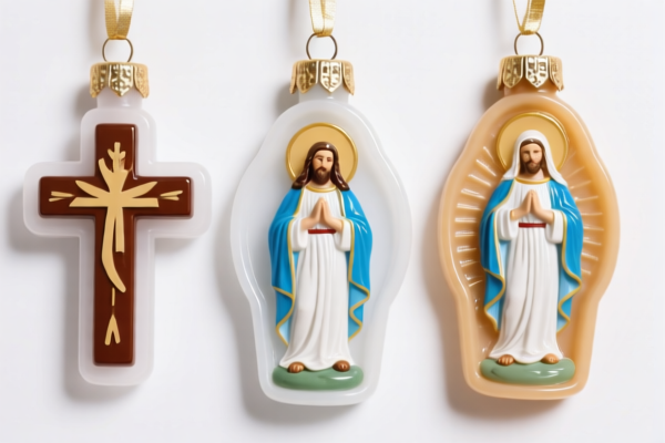 Plastic Religious Art Ornaments