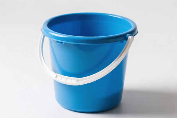 Plastic Bucket with Handle
