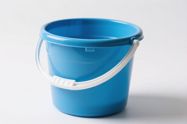 Plastic Bucket with Handle