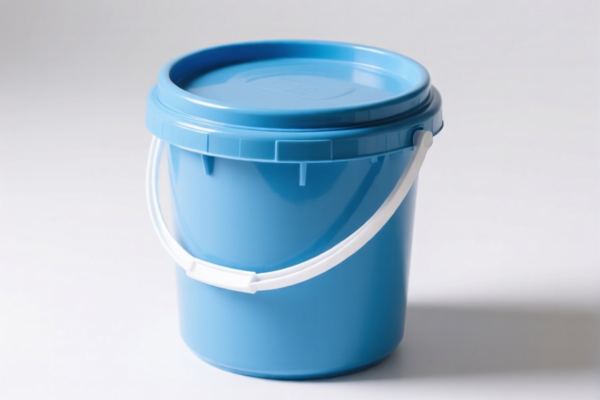 Plastic Bucket with Lid