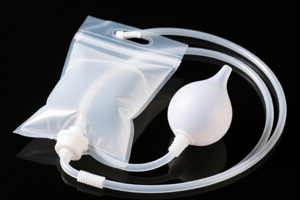 Plastic Enema Bags with Tubing