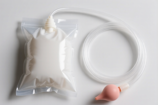 Plastic Enema Bags with Tubing