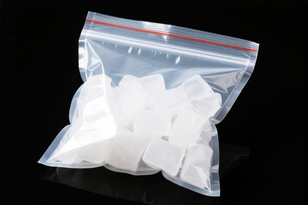 Plastic Ice Bags with Lid