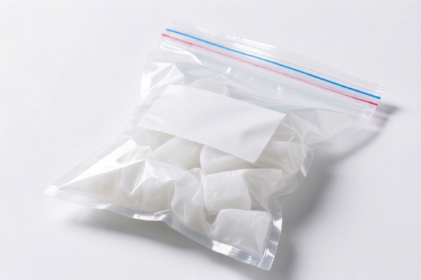 Plastic Ice Bags with Lid