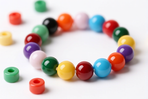 Plastic Beads for Jewelry Making