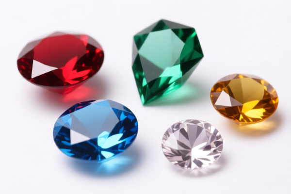 Plastic imitation gemstone toy accessories