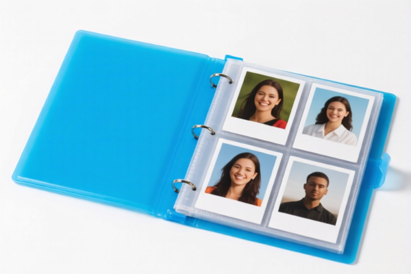 Plastic Photo Display Album