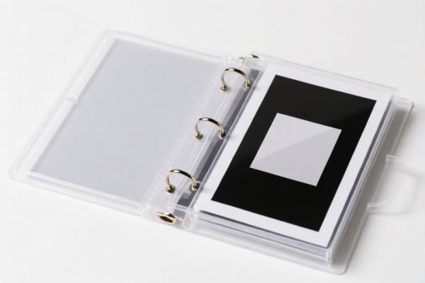 Transparent Plastic Photo Album