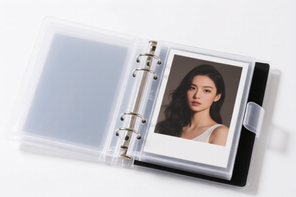 Transparent Plastic Photo Album