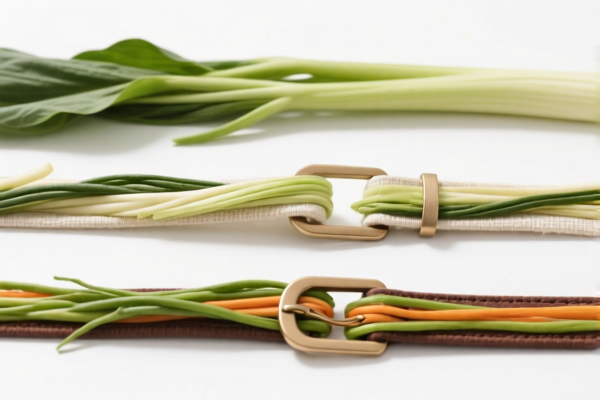 Custom Textile Belts Containing Vegetable Fibers