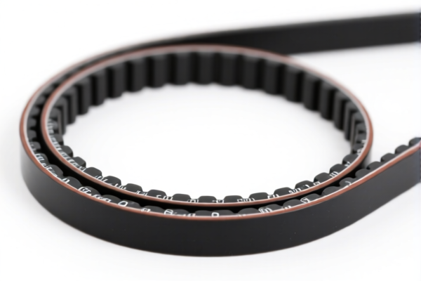 Mechanical Transmission Plastic Synchronous Belts